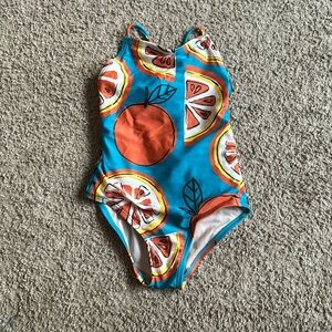 Tea collection one-piece bathing suit, size 6